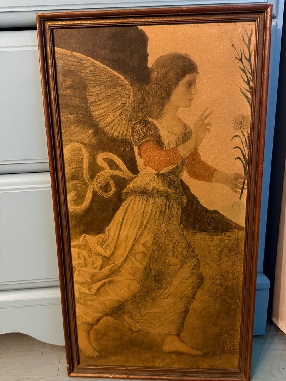 🪽VINTAGE ARCHANGEL PAINTING🪽
